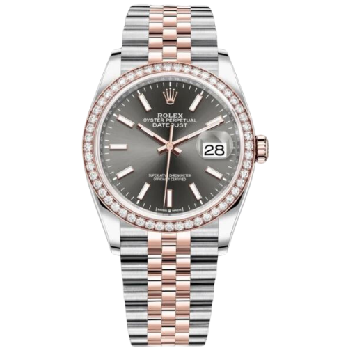 ROLEX 126281RBR DATEJUST 36 OYSTER SLATE IND
