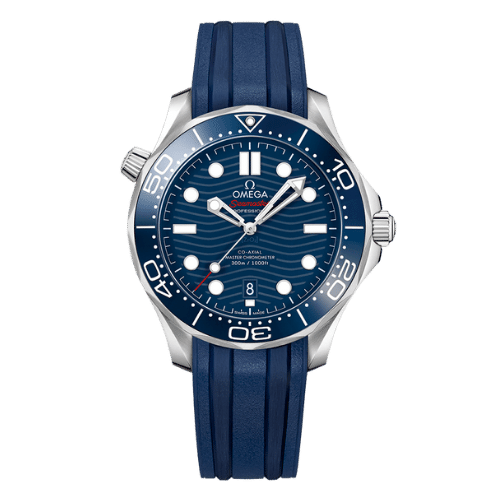 OMEGA 21032422003001 SEAMASTER DIVER 300M 42MM RUBBER BLUE