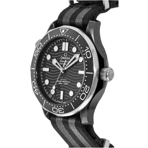 OMEGA 21092442001002 SEAMASTER DIVER 300M 43.5MM NATO STRAP BLACK