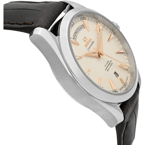 OMEGA 23113422202001 SEAMASTER AQUA TERRA AUTOMATIC 41,5MM LEATHER WHITE IND