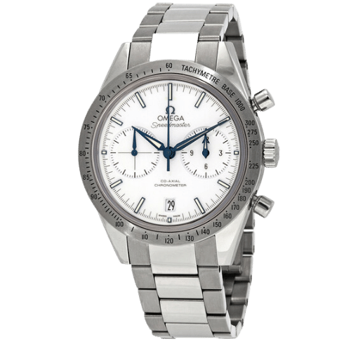OMEGA 33190425104001 SPEEDMASTER 57 CHRONOGRAPH STEEL WHITE