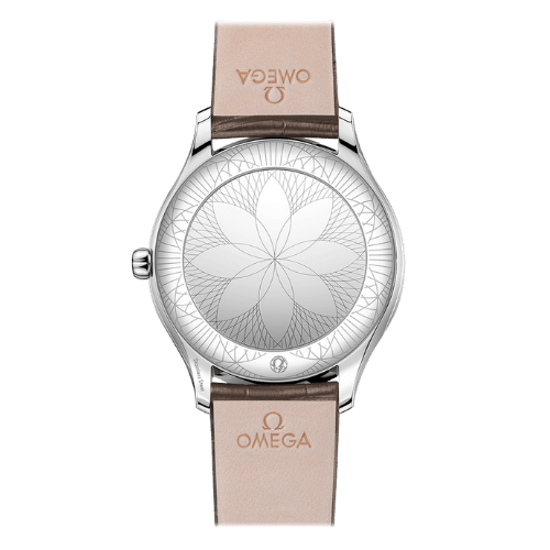 OMEGA 42818396013001 DE VILLE TRESOR QUARTZ 39MM LEATHER TAUPE BROW