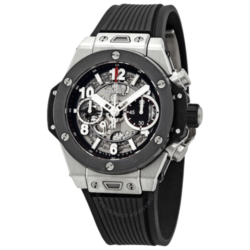 HUBLOT 441.NM.1170.RX BIG BANG UNICO 42 RUBBER MATTE BLACK DIAL