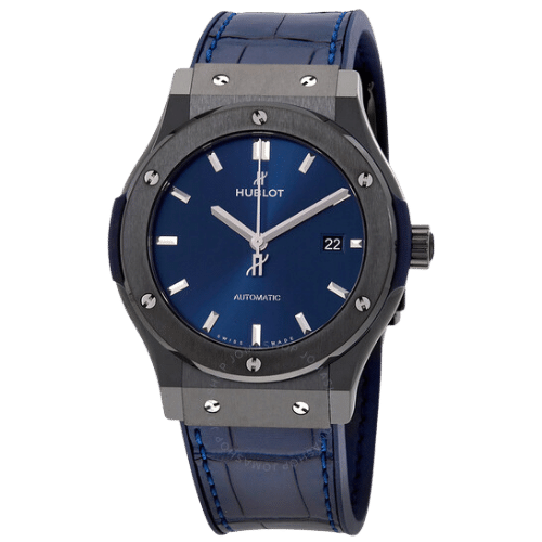 HUBLOT 542.CM.7170.LR CLASSIC FUSION 42 LEATHER BLUE