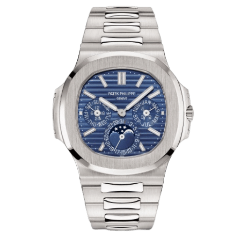 PATEK PHILIPPE 5740/1G-001 NAUTILUS WHITE GOLD BLUE