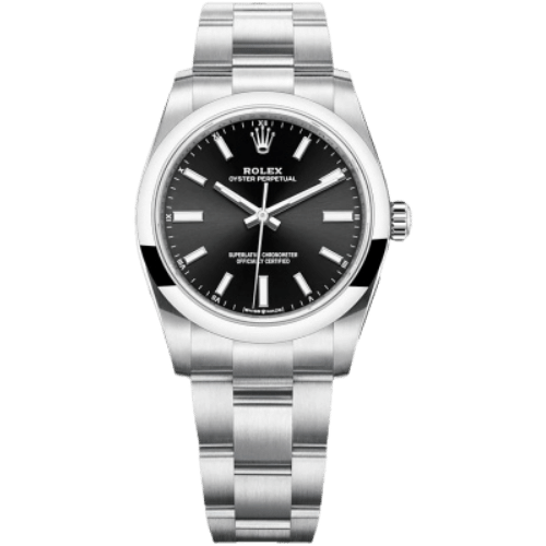 ROLEX 124200 OYSTER PERPETUAL 34 OYSTER BLACK IND
