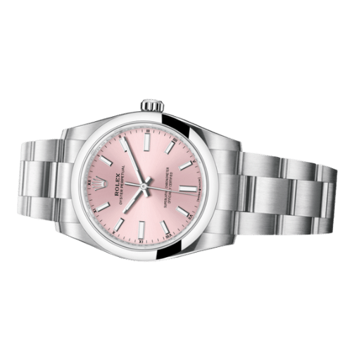 ROLEX 124200 OYSTER PERPETUAL 34 OYSTER PINK IND