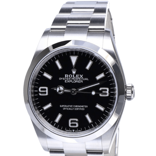 ROLEX 124270 EXPLORER I OYSTER BLACK