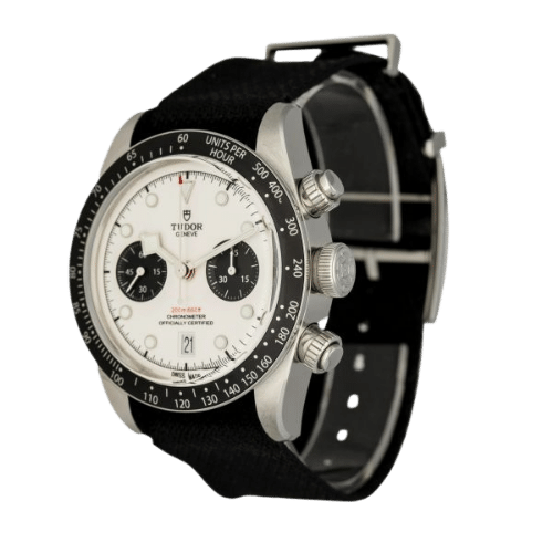 TUDOR 79360N BLACK BAY CHRONO STEEL BLACK SILVER