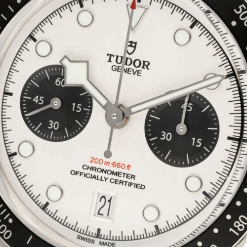 TUDOR 79360N BLACK BAY CHRONO STEEL BLACK SILVER