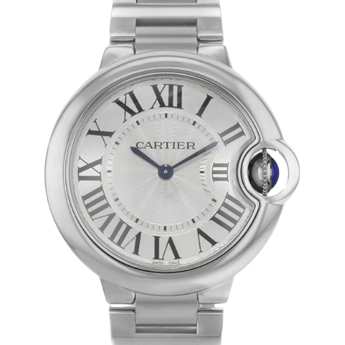 Cartier WSBB0044 BALLON BLEU 33MM STEEL WHITE