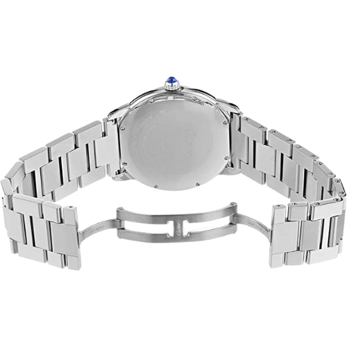 Cartier WSRN0035 RONDE MUST 40MM STEEL WHITE